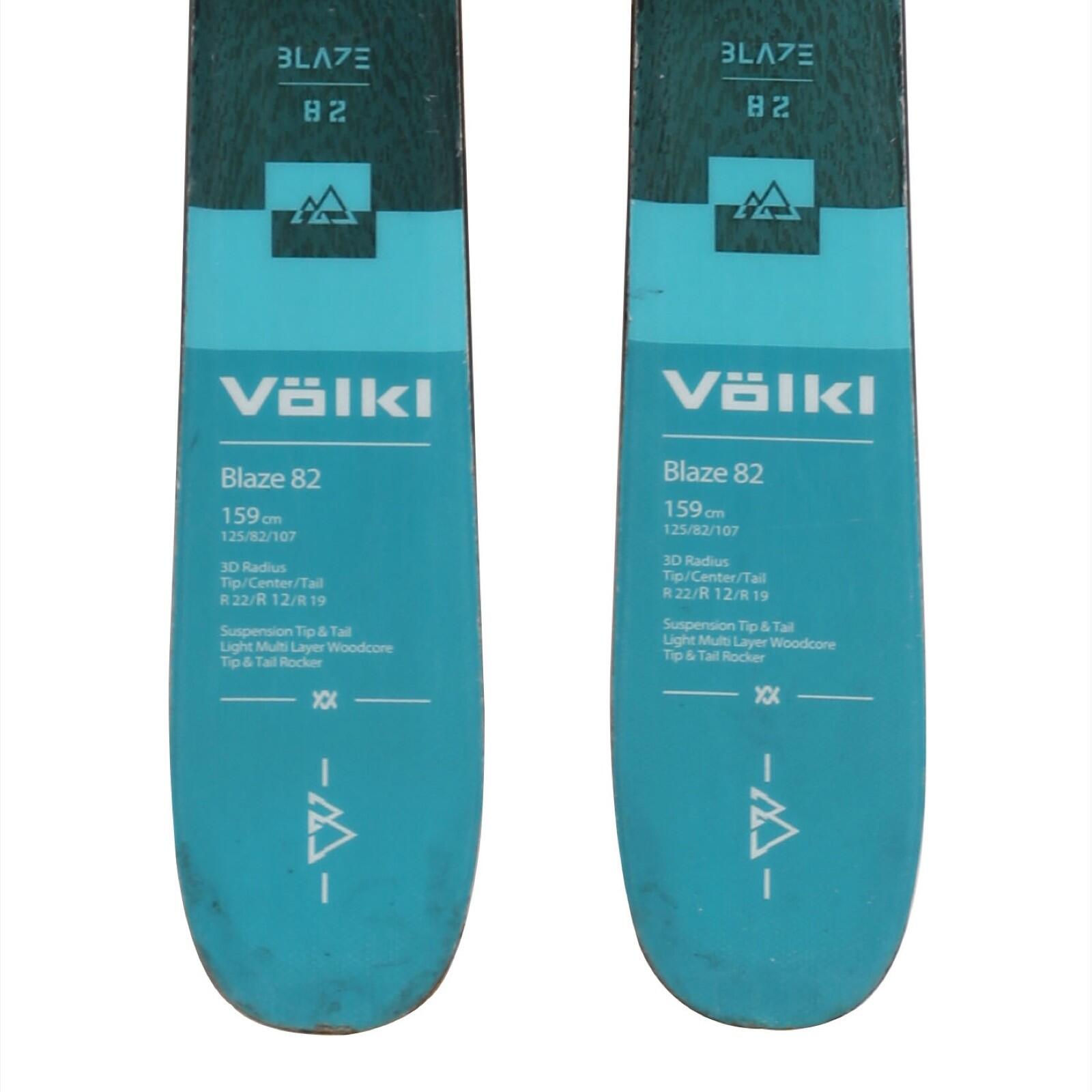 RECONDITIONNE - Ski Volkl Blaze 82 + Fixations 4/4