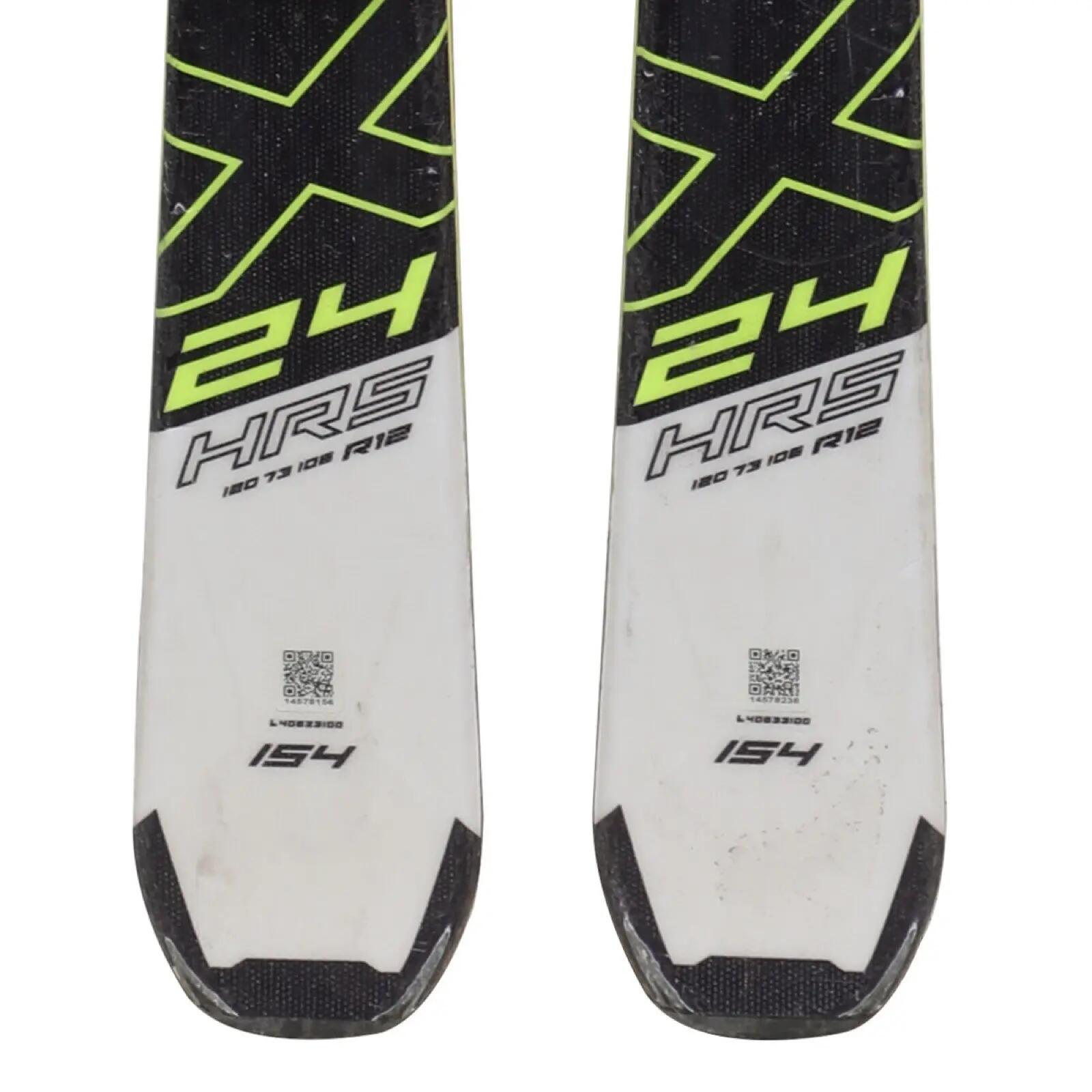 RECONDITIONNE - Ski Salomon X 24 Hrs + Fixations 4/4