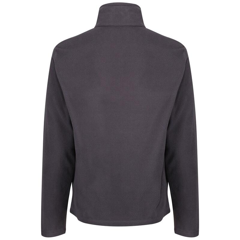 Geweldig voor Buiten Heren Thompson Half Zip Fleece Sweater (Donkergrijs)