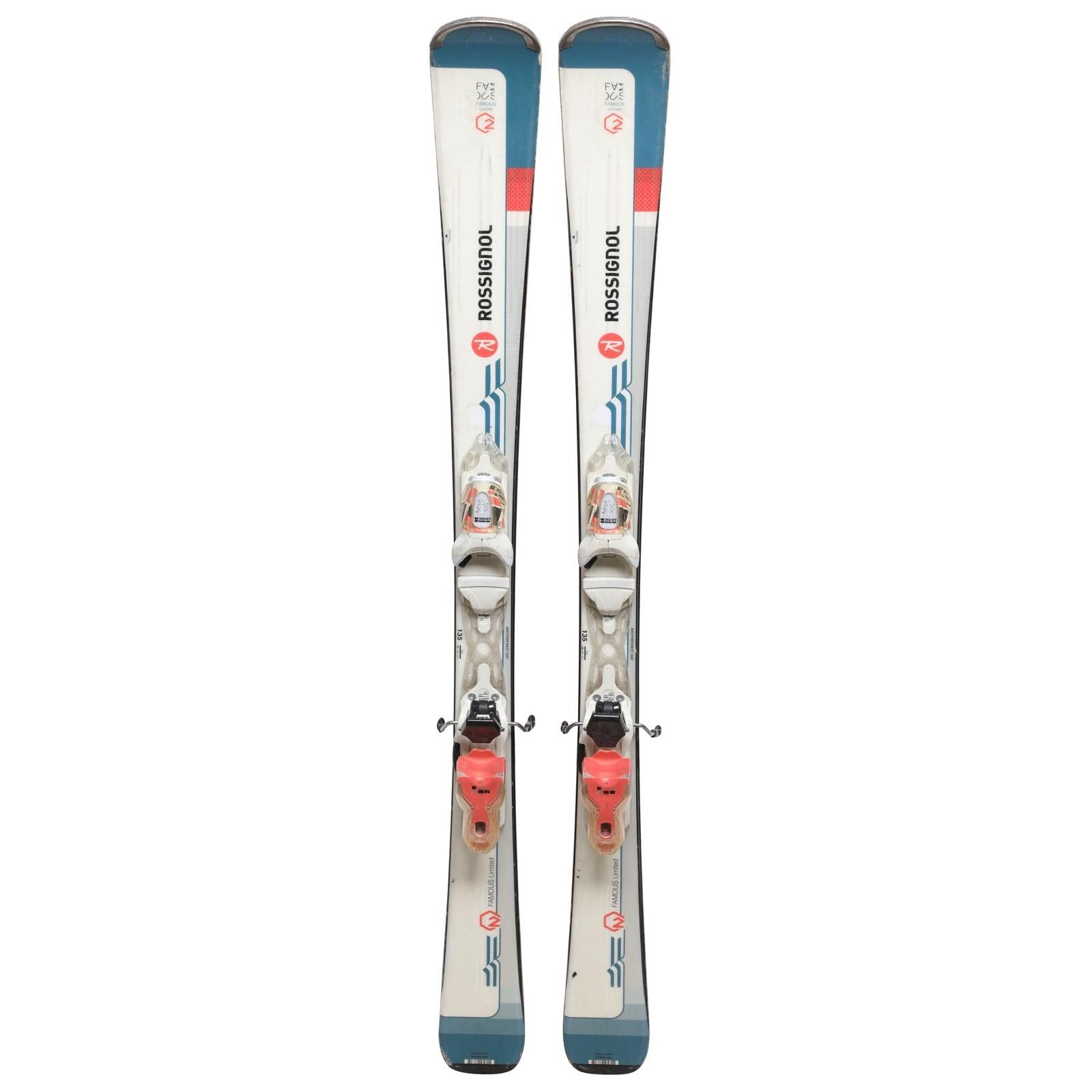 RECONDITIONNE - Ski Rossignol Famous 2 Ltd + Fixations 2/5