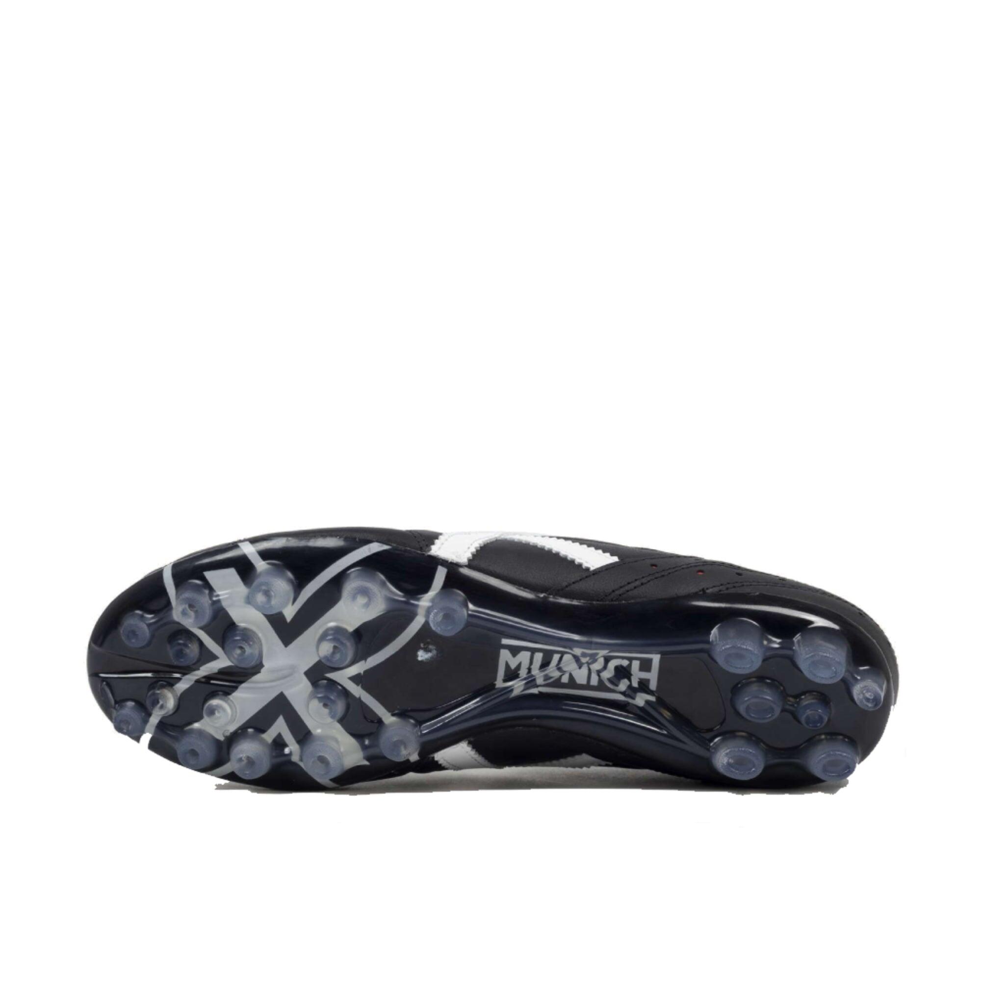 MUNICH ESTADIO AG-23 01 Scarpe classiche e piatte in pelle colore nero 3/5