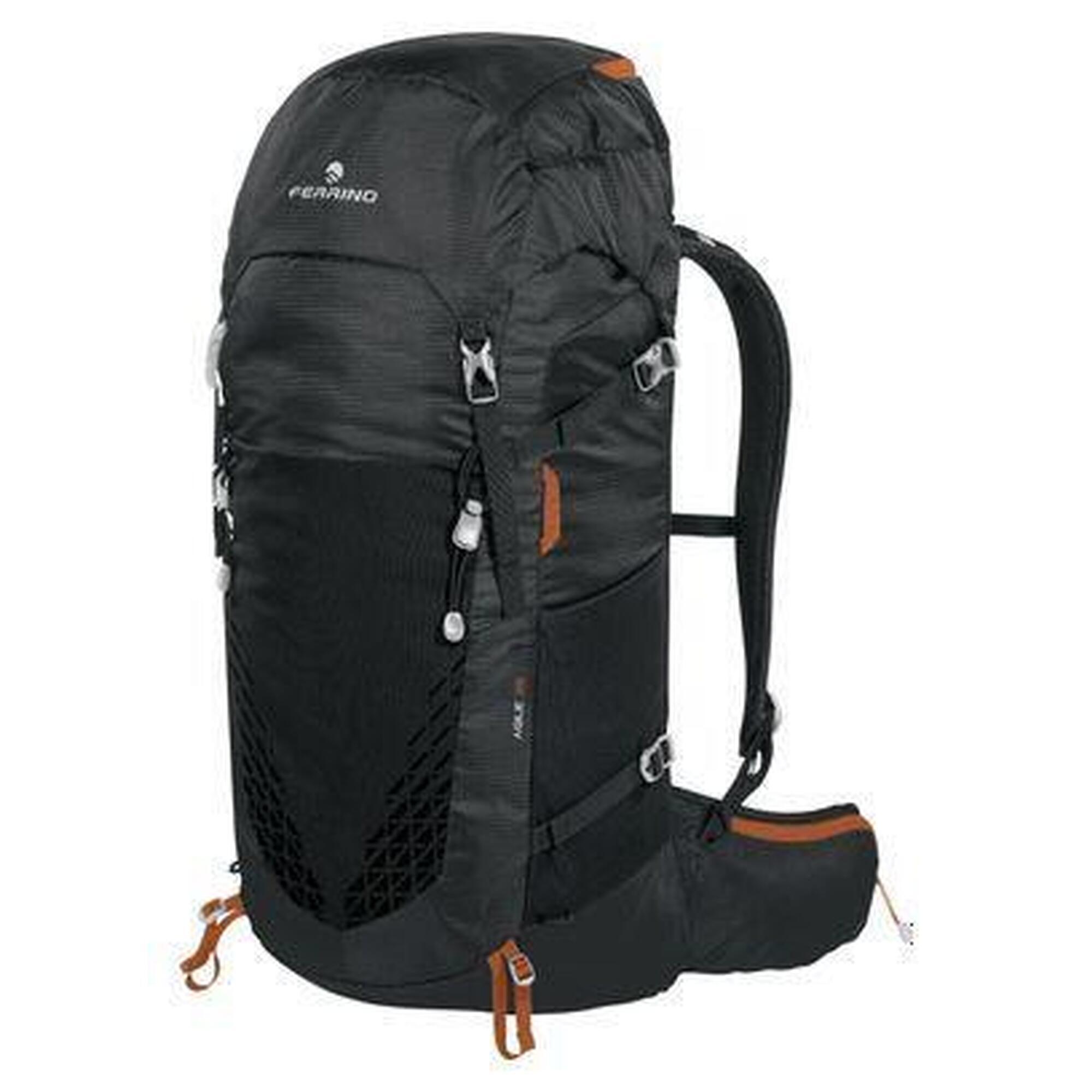 Ferrino - Sac De Randonnée Ferrino Agile 25l Noir/blanc - Sac À Dos - Noir|orange - 25 L - Decathlon