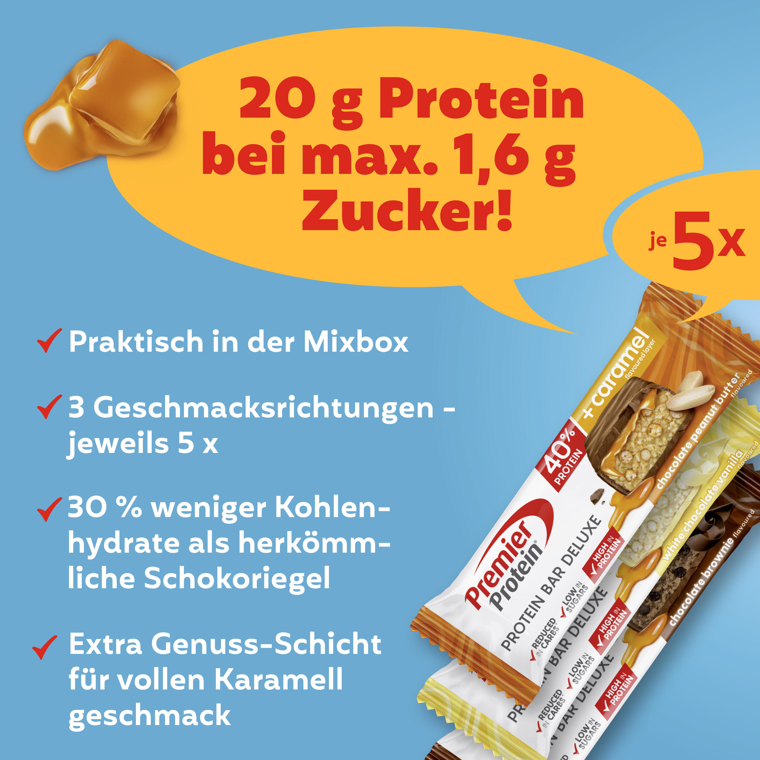 Deluxe Bar 40 % Multiflavourbox 750g Multiflavor 3/6