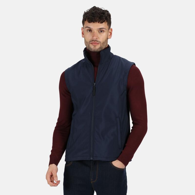 Colete Clássico Leve Softshell Professional Homem Azul Marinho