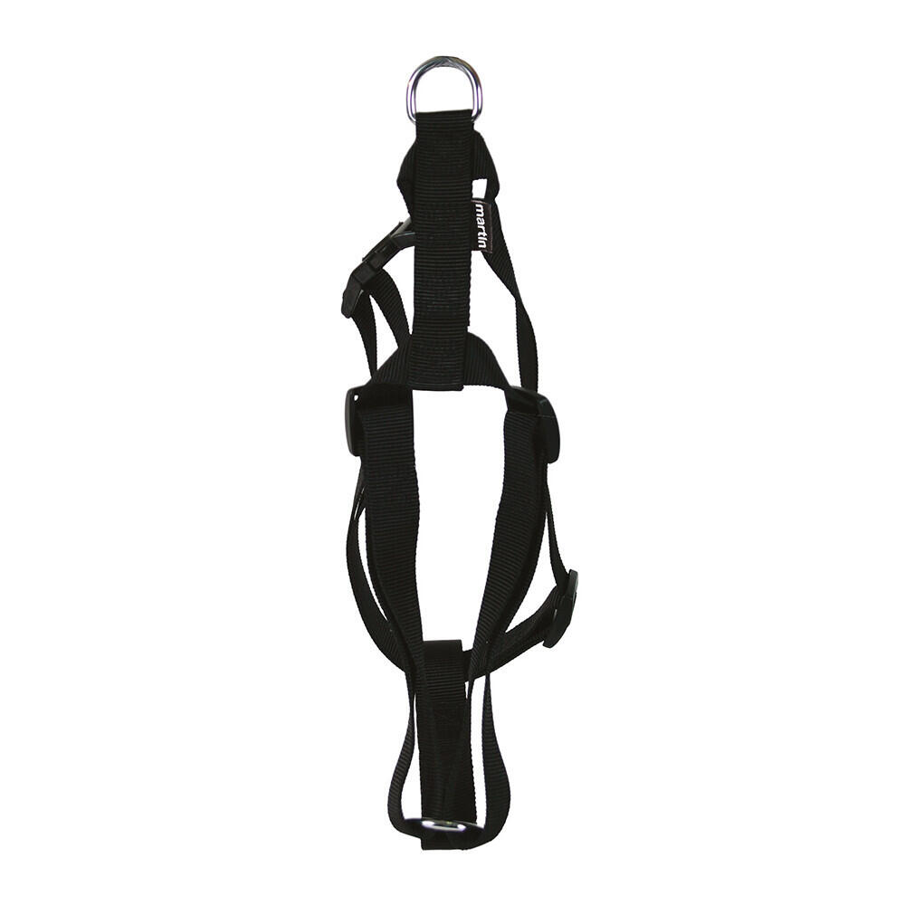 Harnais pour chien réglable nylon uni Martin Sellier M 1/1
