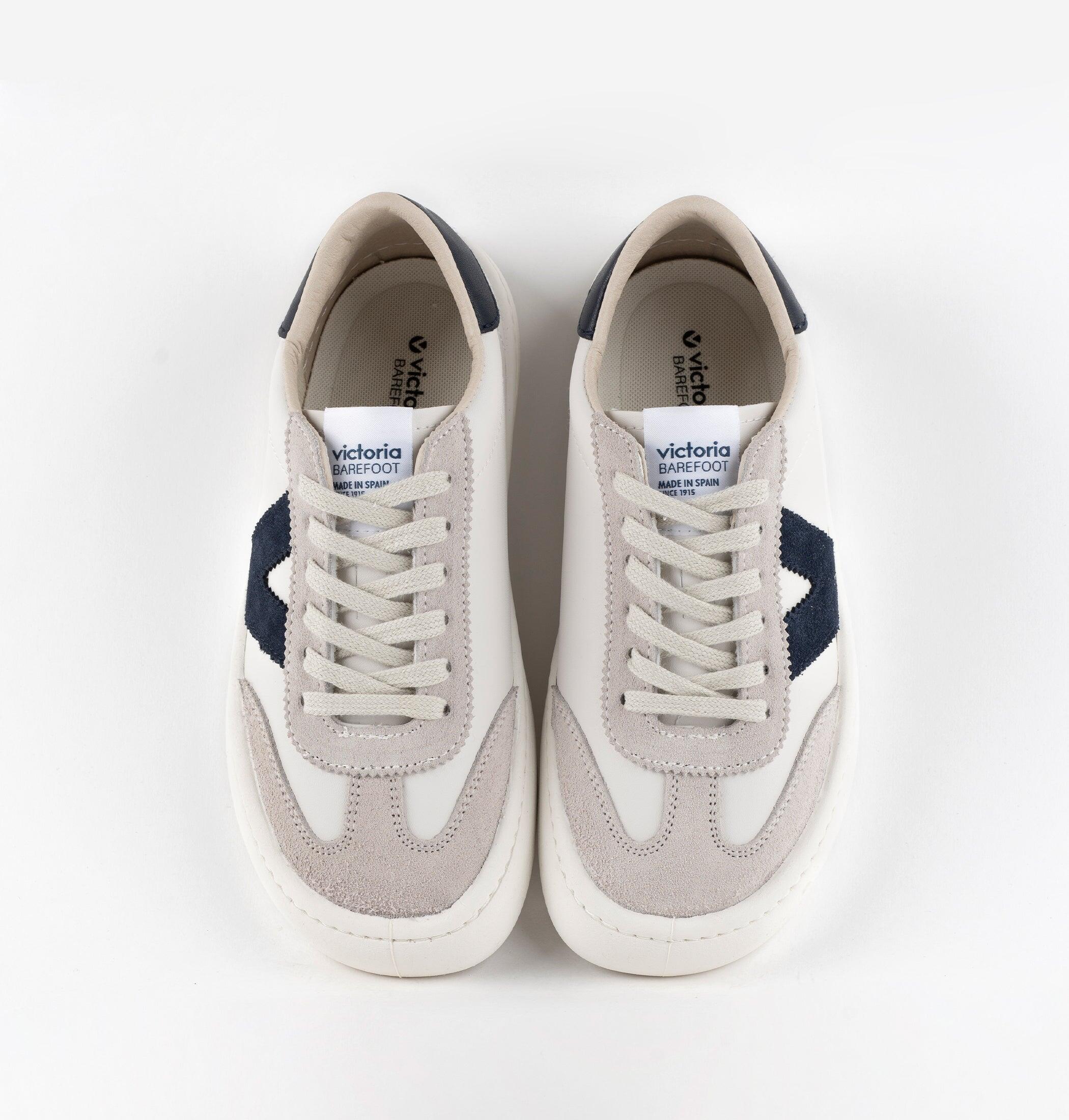 Victoria OLMO BAREFOOT EFECTO PIEL & SERRAJE MARINO 5/7