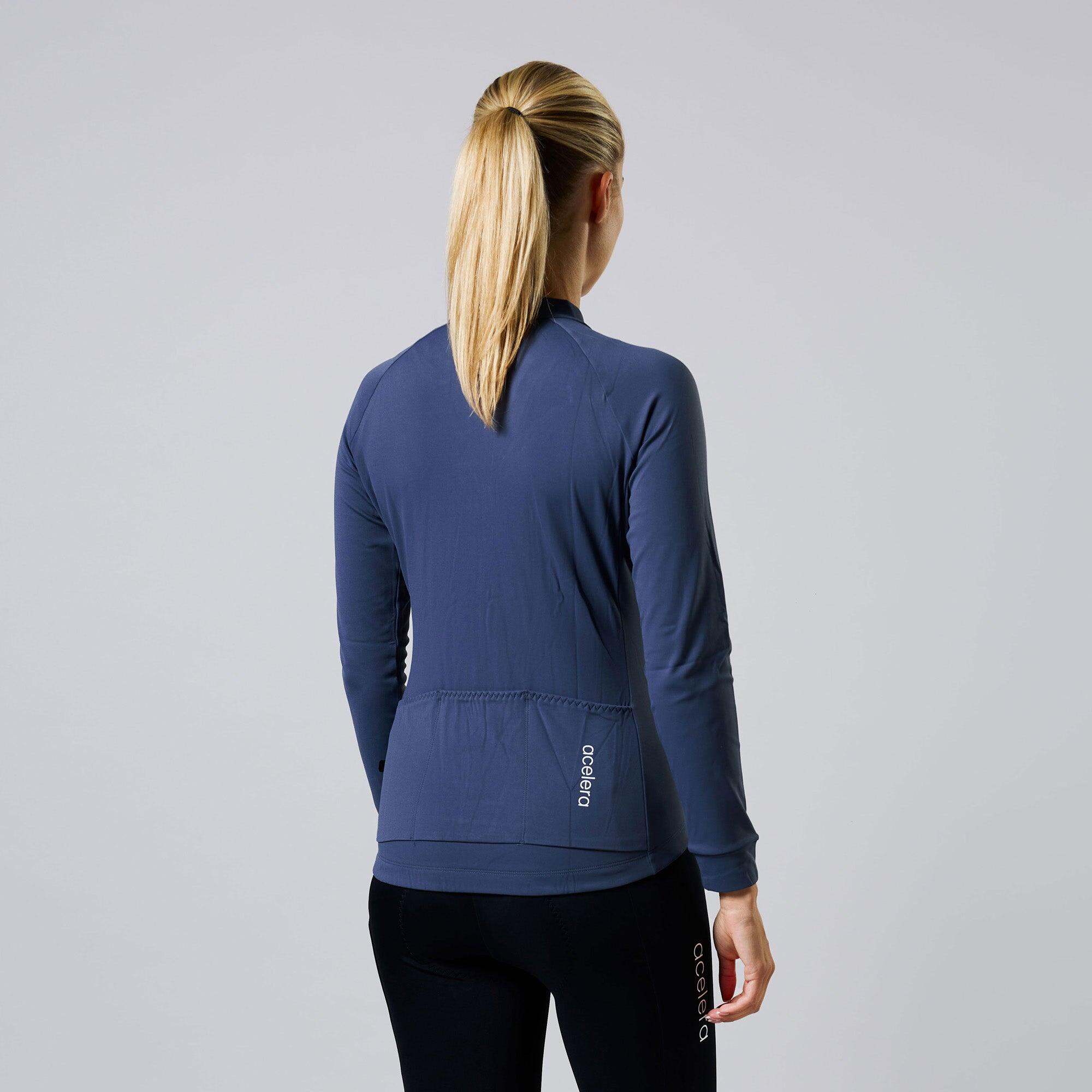 Essential Thermalfleece Radhose Damen Langarm Trikot Winter Radtrikot 2/5