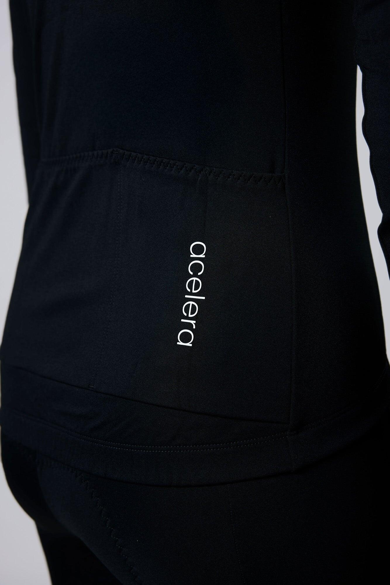 Essential Thermalfleece Radhose Damen Langarm Trikot Winter Radtrikot 4/6