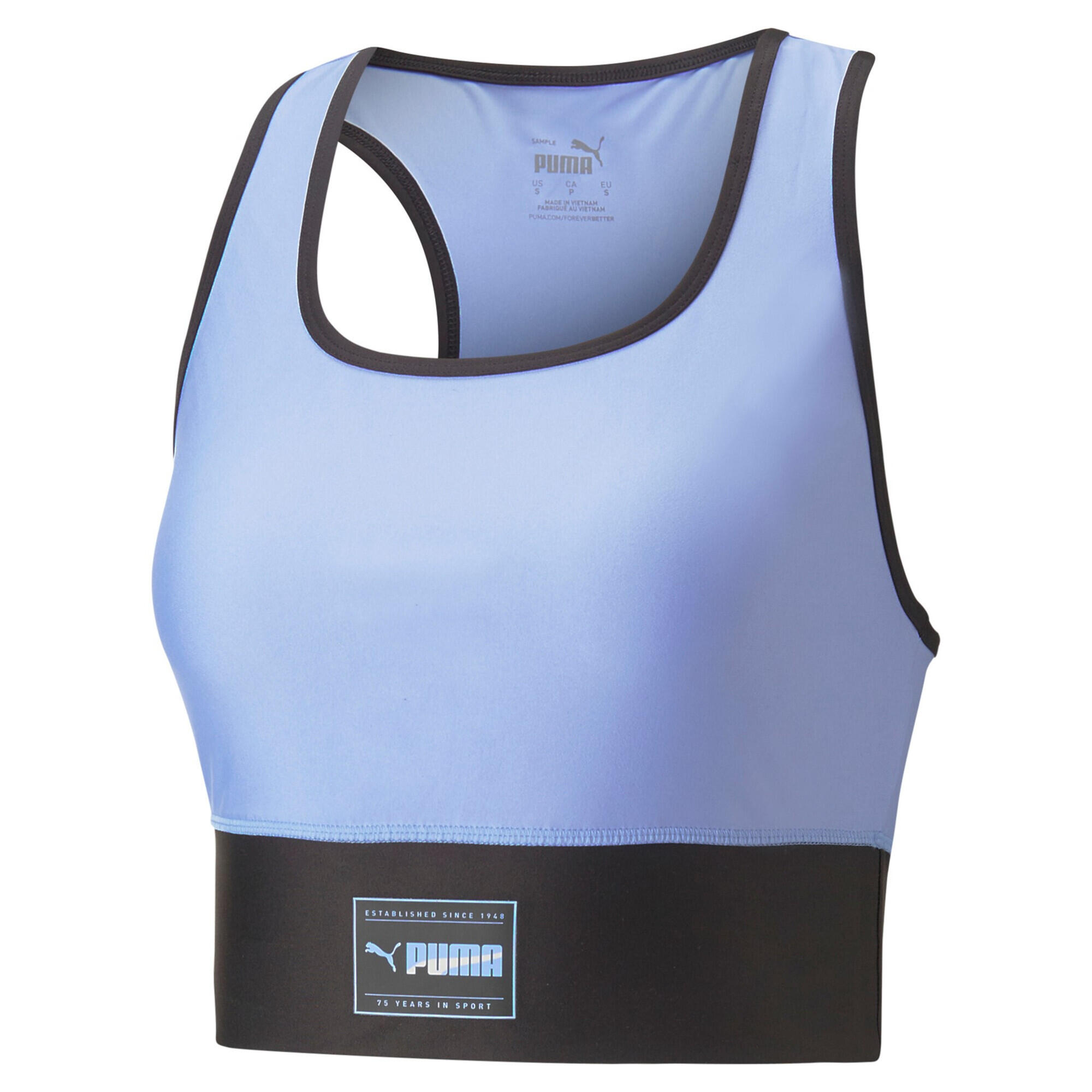 Puma - Haut Pour Femme Puma Fit Skimmer Bleu - Top - Bleu|noir - 42 M/l - Decathlon