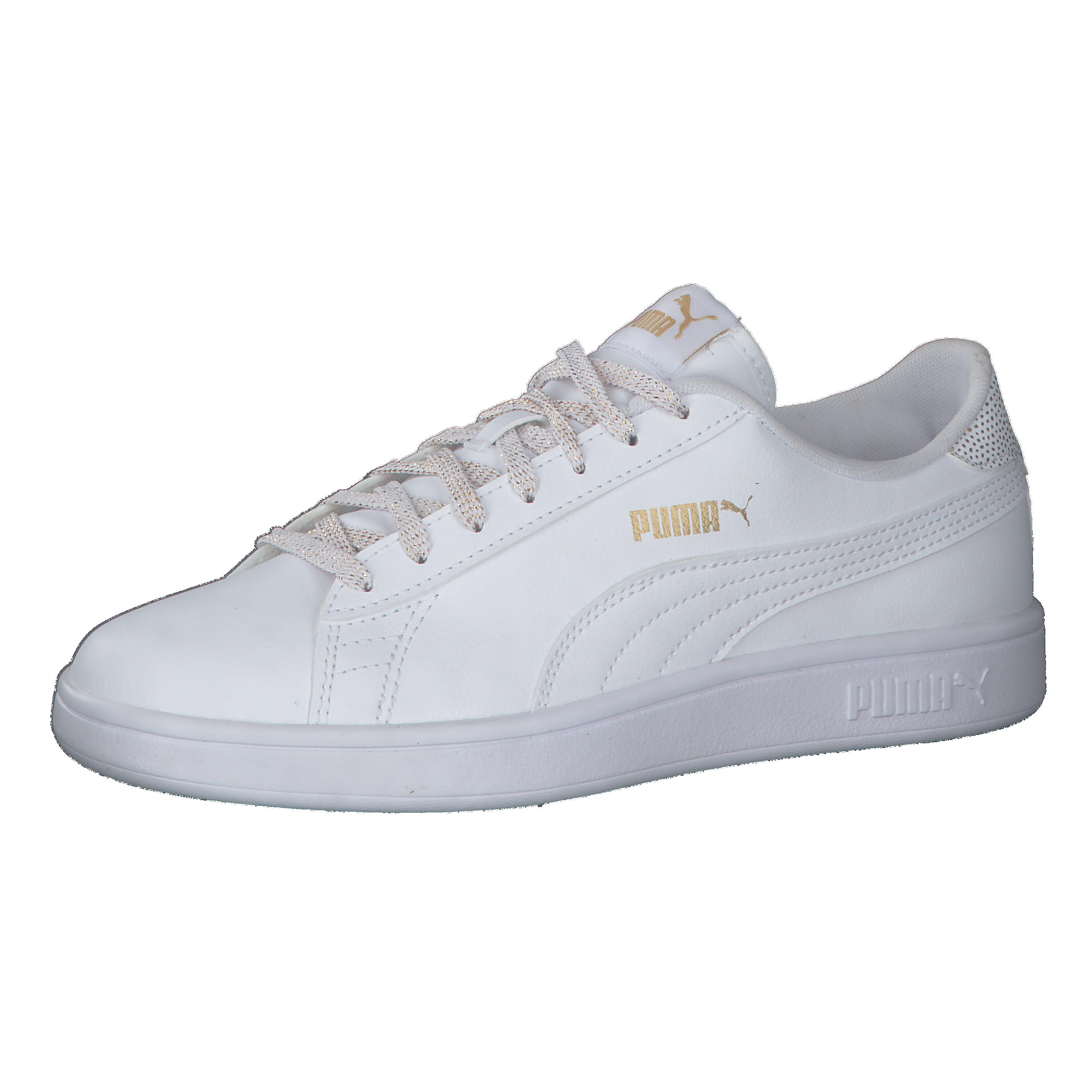Puma - Chaussure Universel Femmes Puma Smash V2 Metallics Jr - Chaussures De Sport - Blanc - 38 - Decathlon