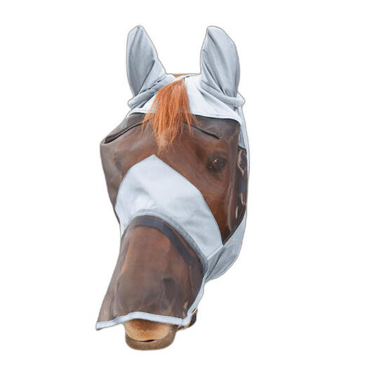 Fliegenmaske für Pferde mit Ohr- und Nasenschutz Waldhausen Premium
