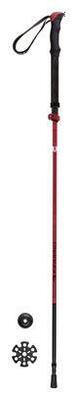 Ferrino spantik folding hiking poles red