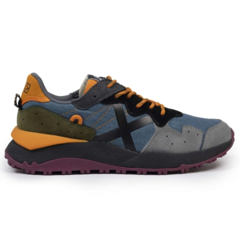 Munich - Baskets Munich Modèle 9880033 Pour Homme - Chaussures De Sport - Gris|multicolore - Decathlon