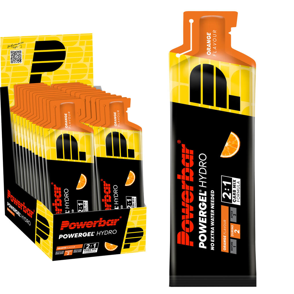 Gel PowerBar PowerGel Hydro 24x67ml Orange