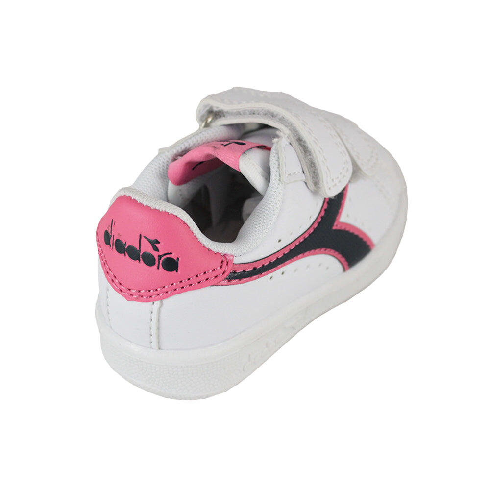 Diadora Game P Td 101.173339 01 C8593 White/Black Iris/Pink Pas 3/4