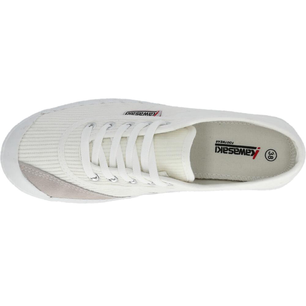 Kawasaki Original Corduroy Shoe K212444 WHITE 4/5