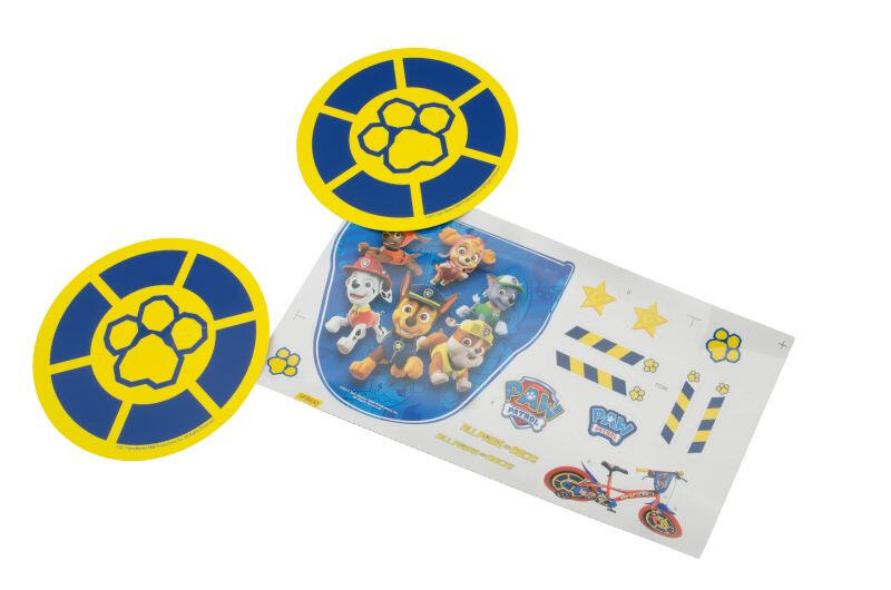 Kinderfiets 12 inch 3 jaar Paw Patrol 6/7