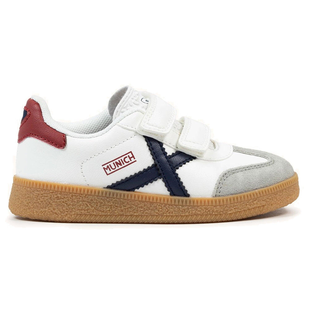 Munich - Baskets Munich Modèle 8032010 Pour Unisexe Enfants - Chaussures De Sport - Blanc - Decathlon