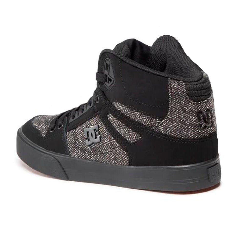 DC Shoes Pure High-Top Wc Adys400043 Black/Black/Battleship (Kkb) 4/4