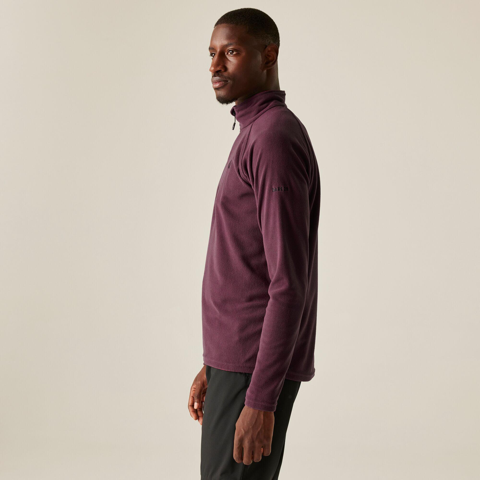 Dare 2b - Freethink Ii Half Zip Ski Polaire Pour Homme - Polaire - Violet - Decathlon