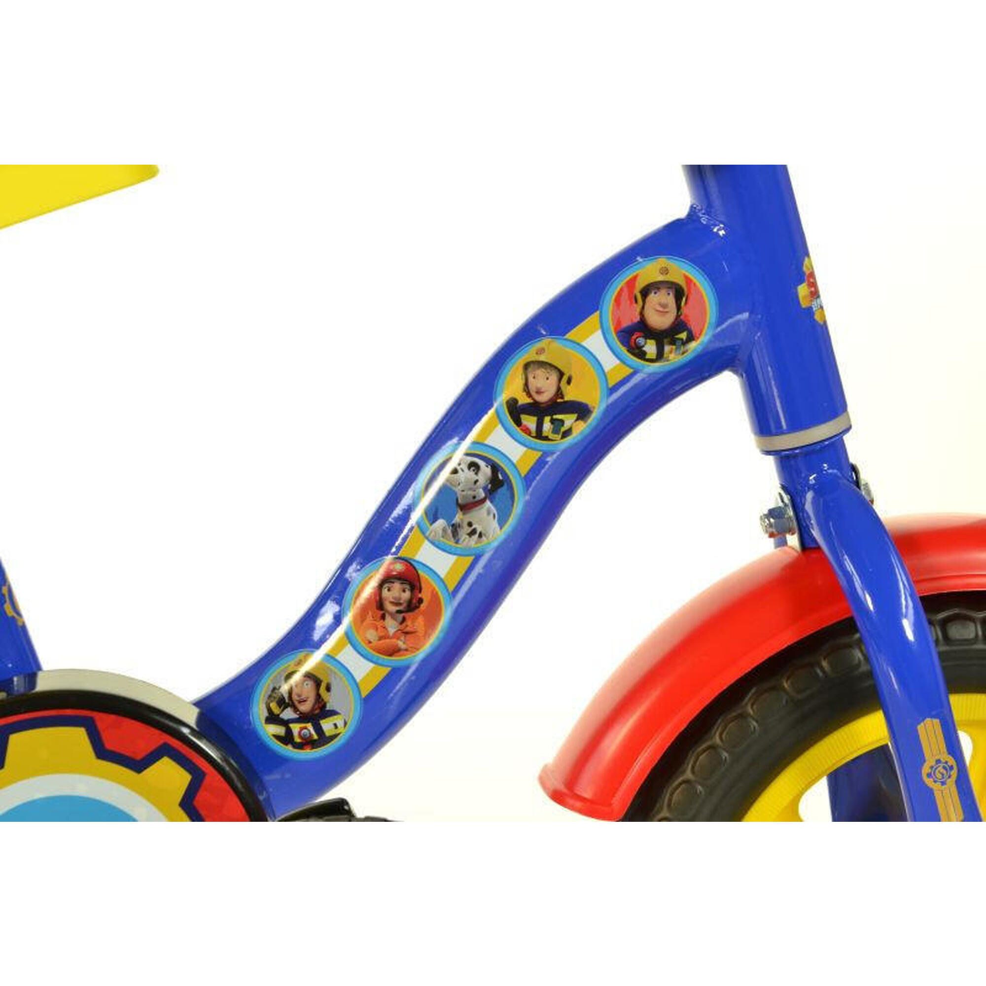 Bicicleta pentru copii Fireman Sam DB-108L-SIP Dino Bikes, 10 inch