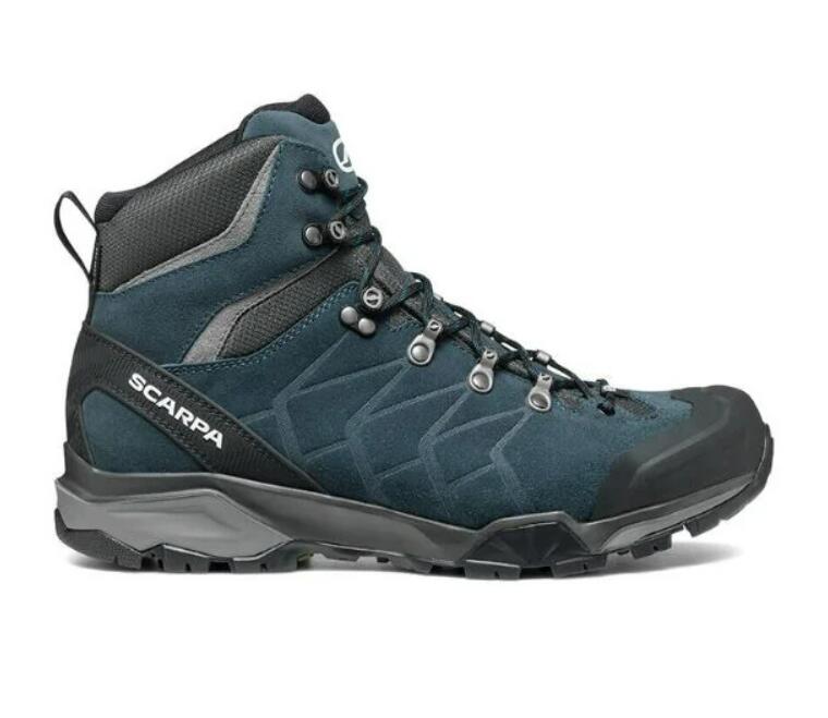 Chaussure de Randonnée / Trek Homme Scarpa "ZG Trek GTX" 43 Bleu Vert 2/7