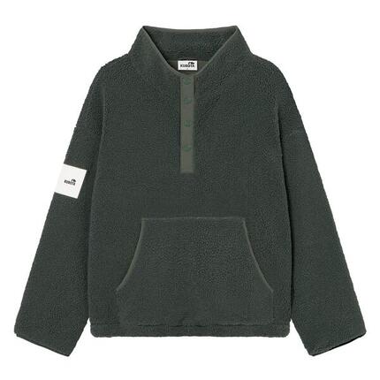 Kubota Kurtka Polarowa Męska Ciemno Zielona