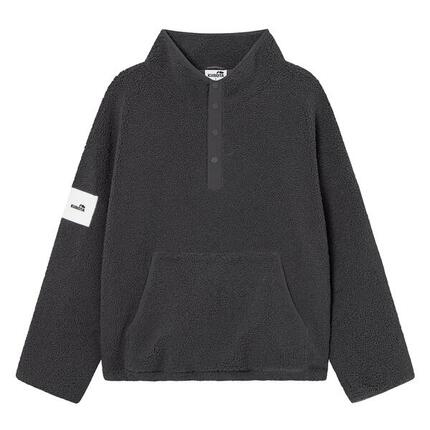 Kubota Kurtka Polarowa Męska Grafitowa