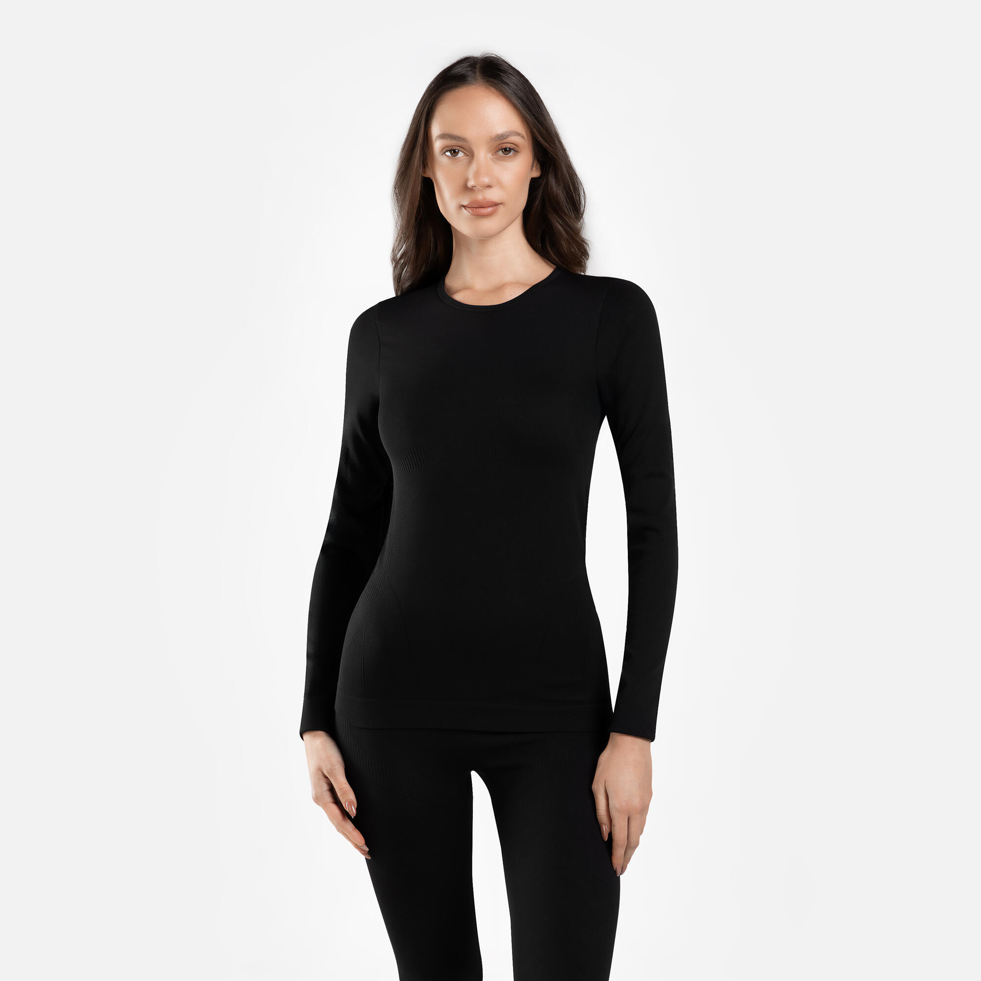 Thermokleding voor dames - COLDY - Thermoset - Zwart (L/XL) 3/7