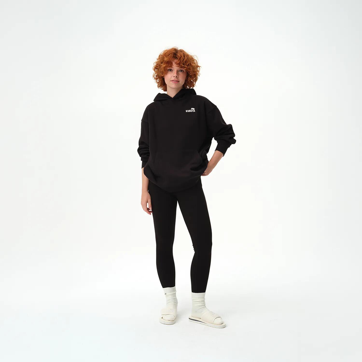 Kubota Bluza Z Kapturem Unisex Move Czarna 4/6