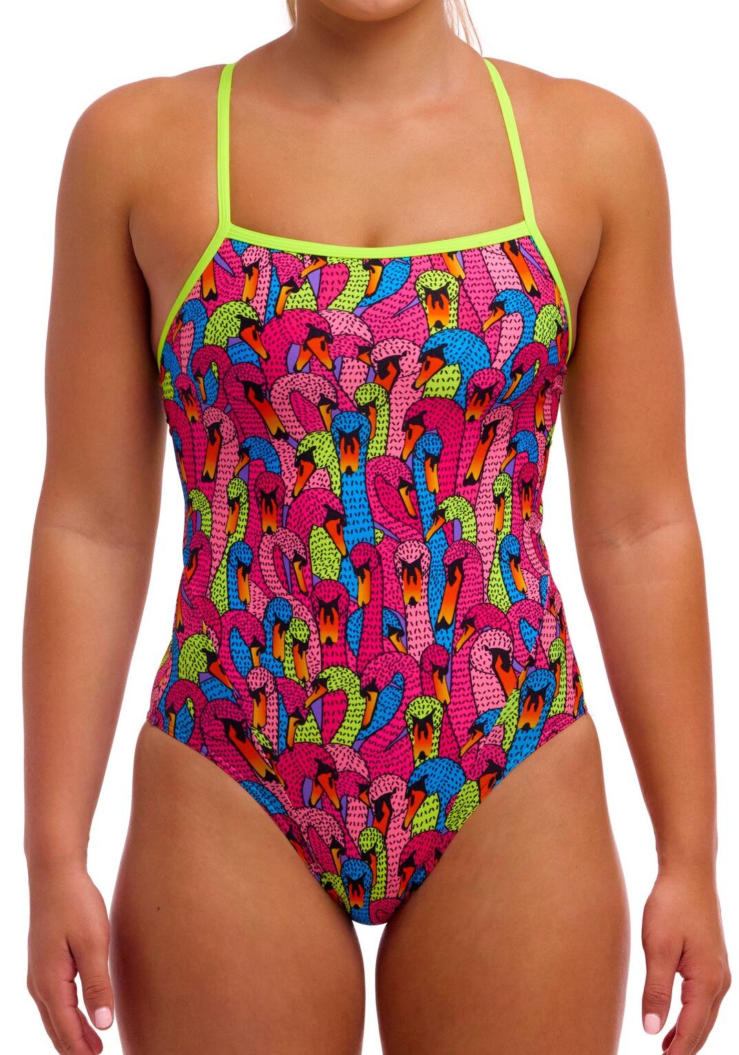 Strój do pływania FUNKITA Swan City - Single Strap