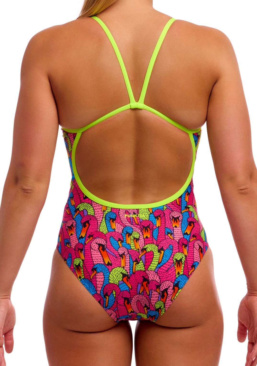 Strój do pływania FUNKITA Swan City - Single Strap 2/7