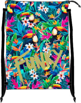 Worek na sprzęt treningowy Funky Birdie Wordie
