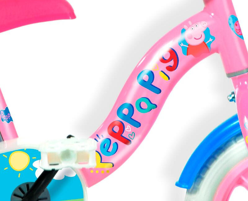 Peppa Pig 10-inch Dino Bikes meisjesfiets 2/4