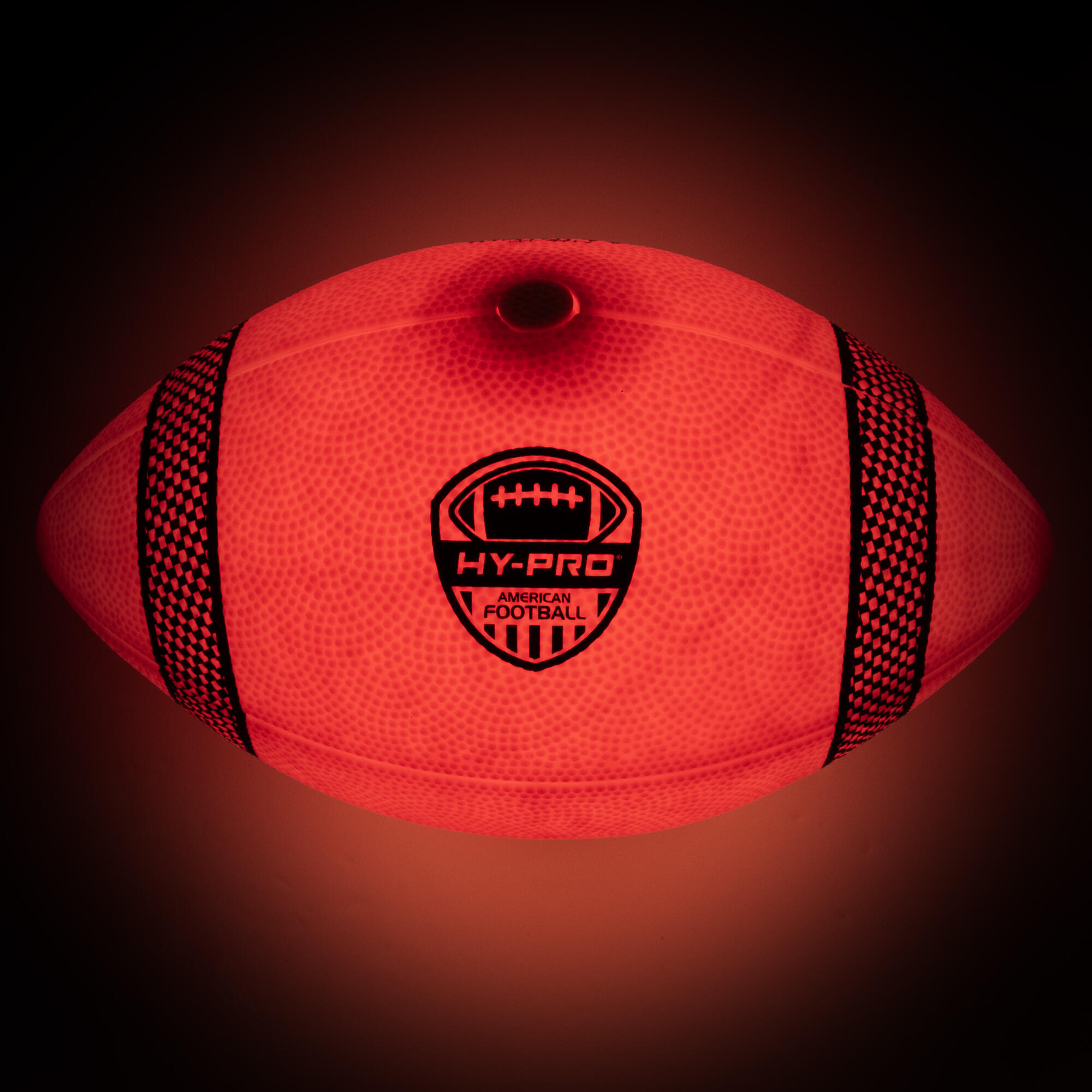Ballon de football américain Hy-Pro LED Taille 6 avec pompe 2/6