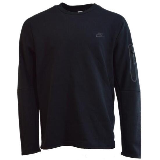 Bluza męska bawełniania Nike Tech Fleece Czarna - CU4505-010 XXL