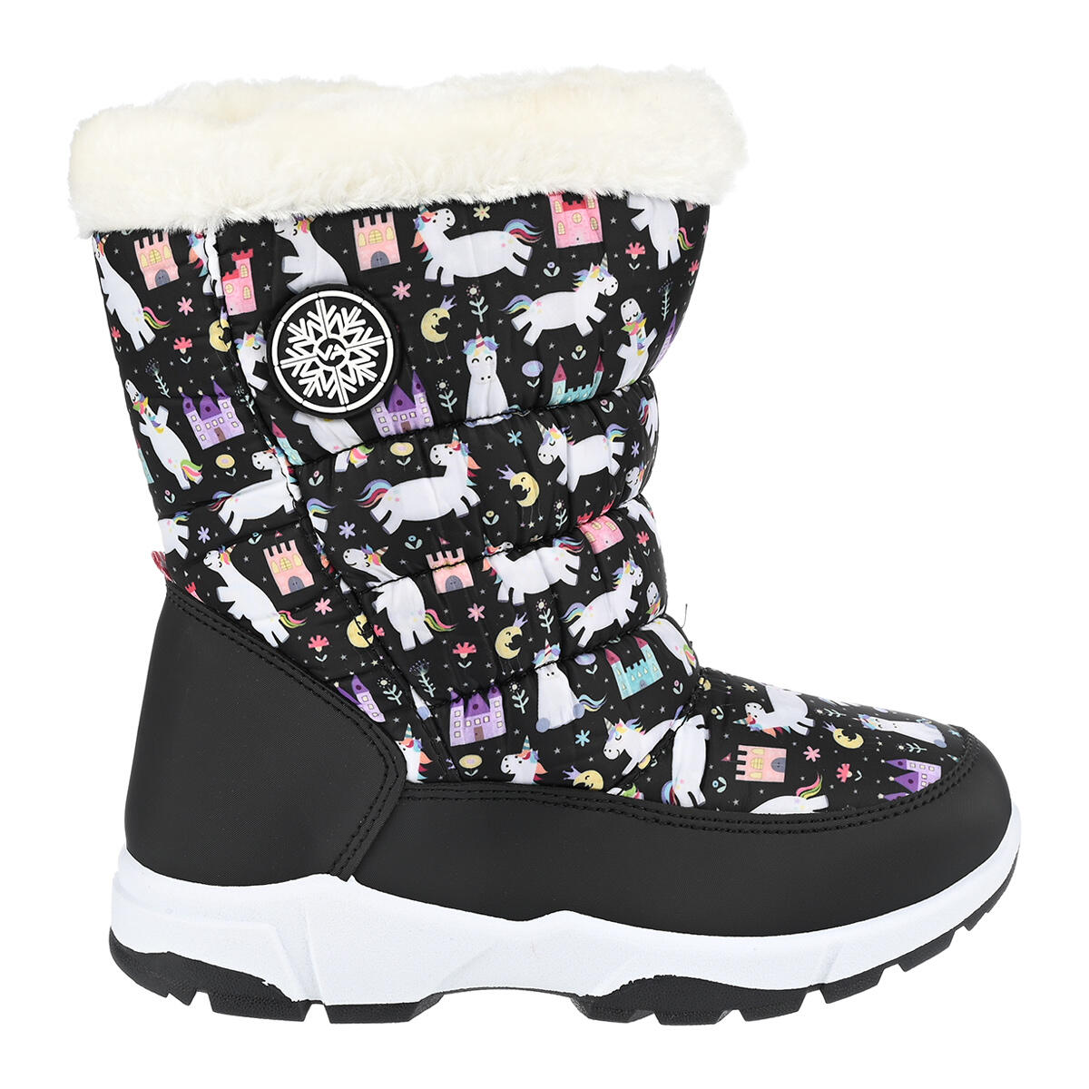 AULP Dětské zateplené zimní boty na zip Uniko