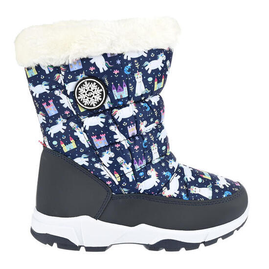 Śniegowce dziecięce AULP UNIKO ocieplane zimowe suwak antypoślizgowe