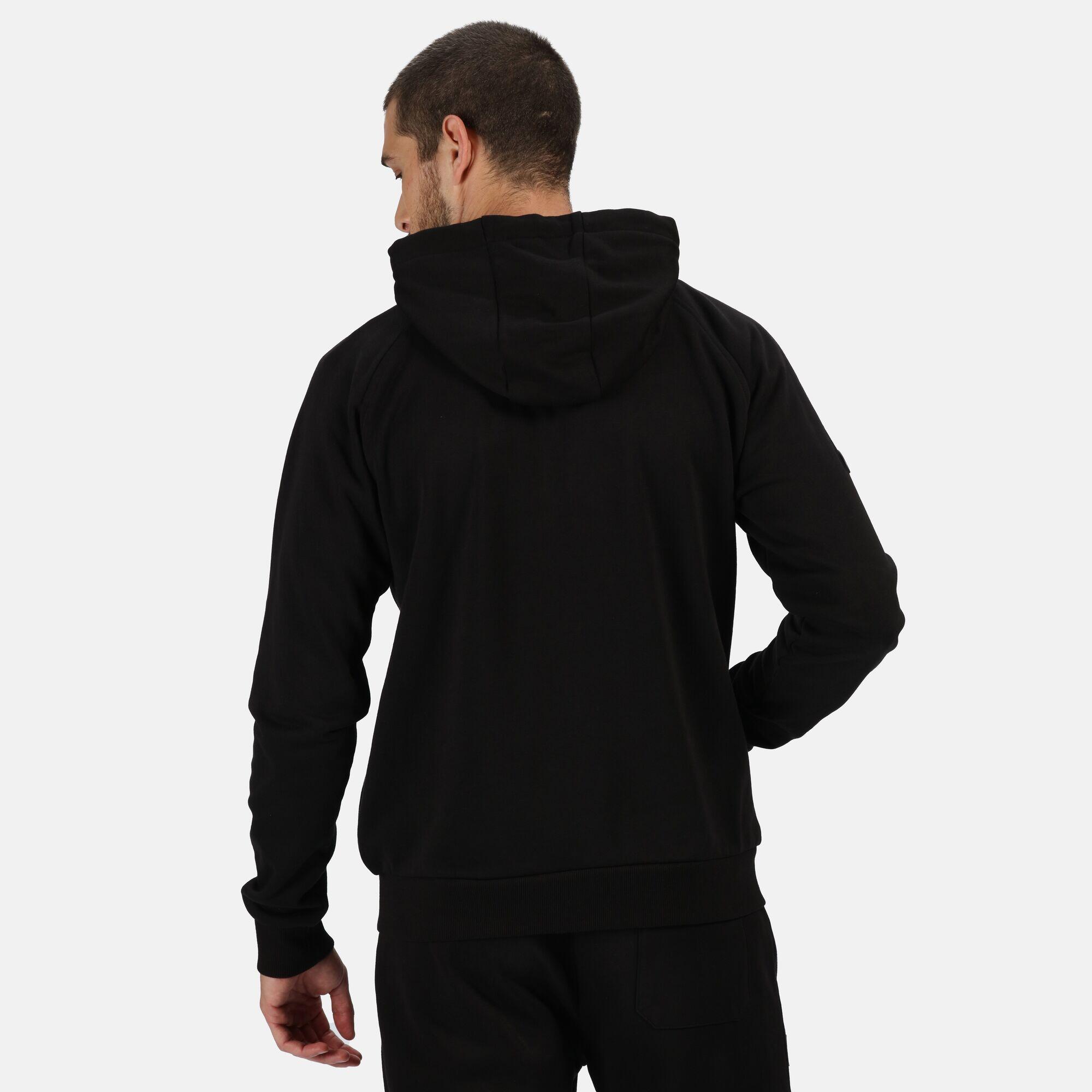 Mens Tactical Maneuver Hooded Fleece Jacket (Black) 4/5