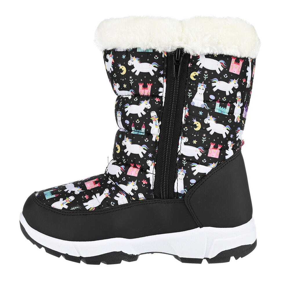 Śniegowce dziecięce AULP UNIKO ocieplane zimowe suwak antypoślizgowe