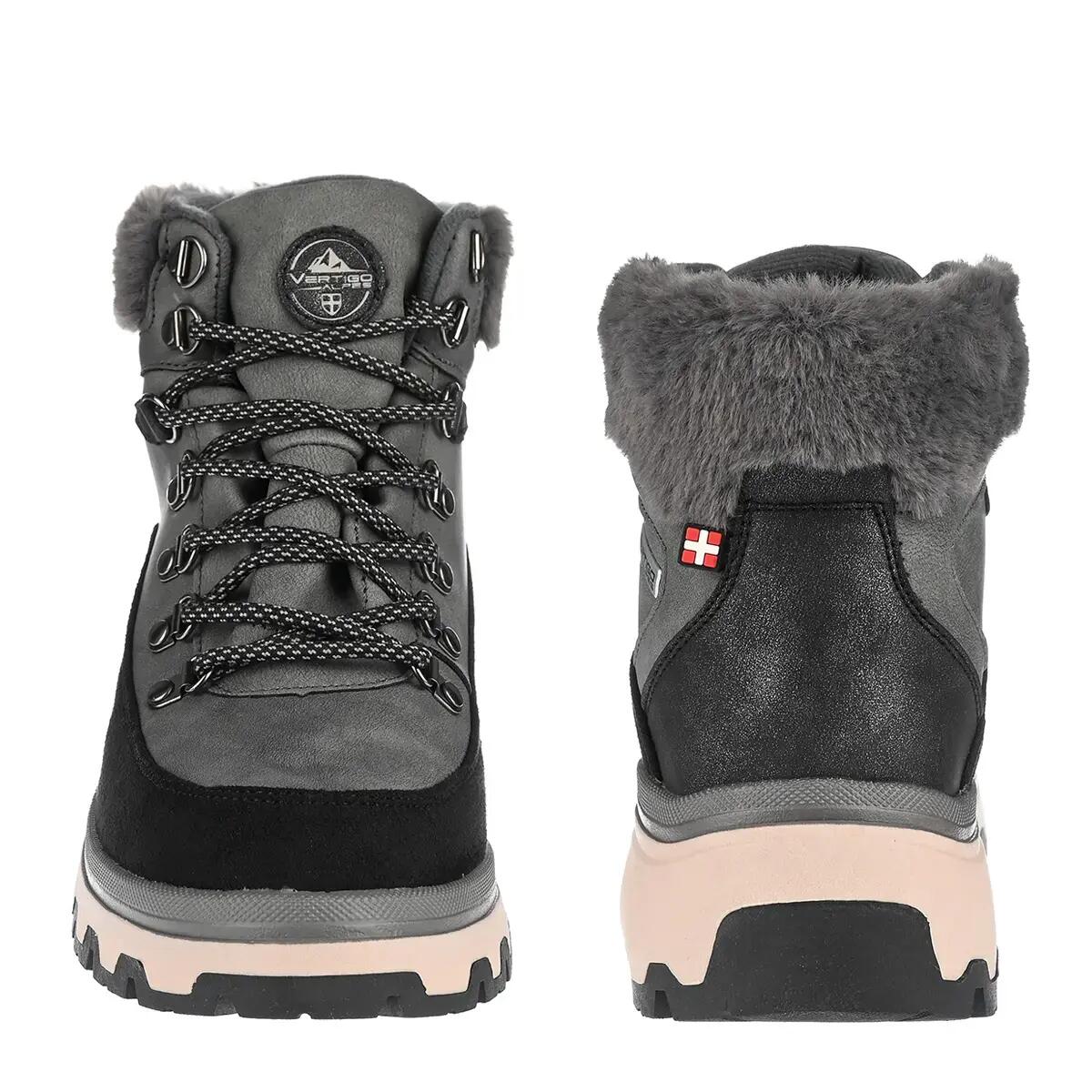 Bottes de neige  UWISH pour femmes, isolées, imperméables, hiver 4/5