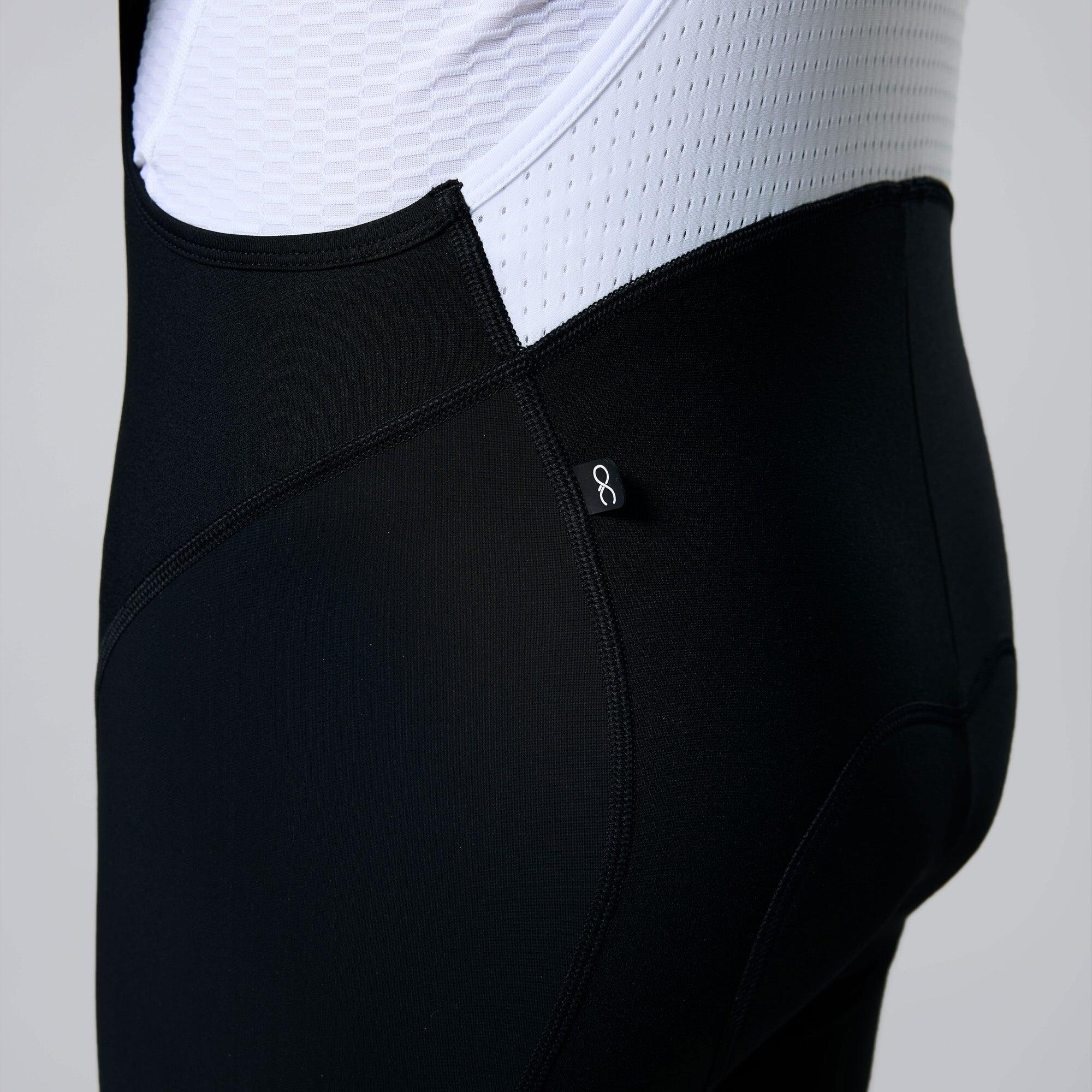 Radhose lang kurz mit Trägern Rennrad Herren Radlerhosen mit Sitzpolster Fahrrad 4/7