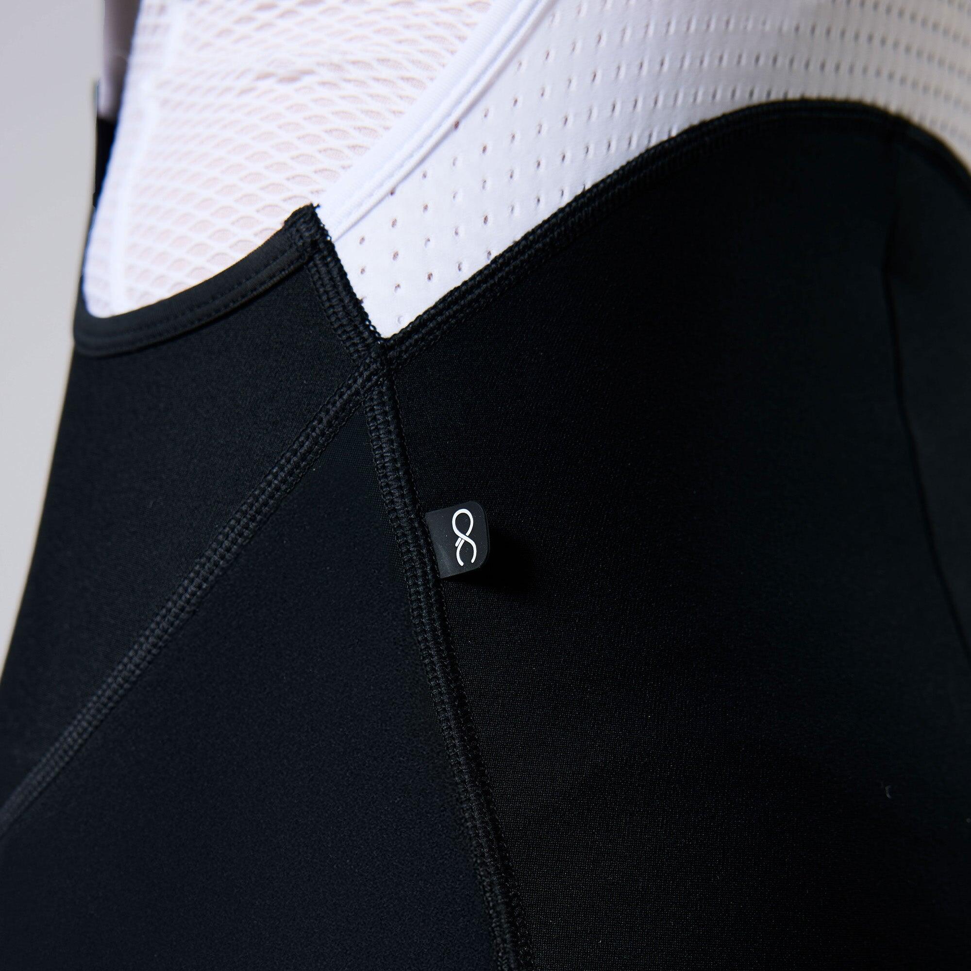Professional Femme Cuissard long bretelles peau chamois vélo 4/7