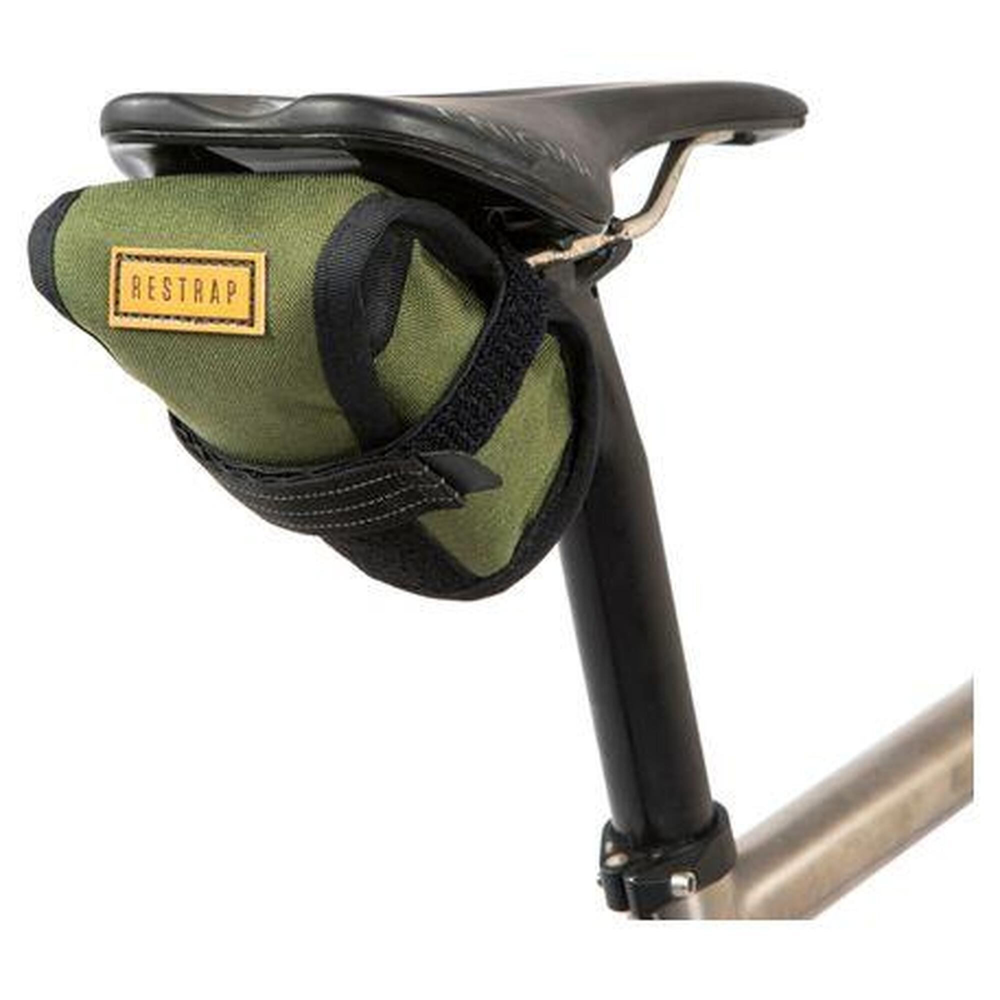 Restrap - Restrap Tool Pouch Sacoche De Selle 0,6 L Olive - Sacoche Selle Vélo - Vert - Decathlon