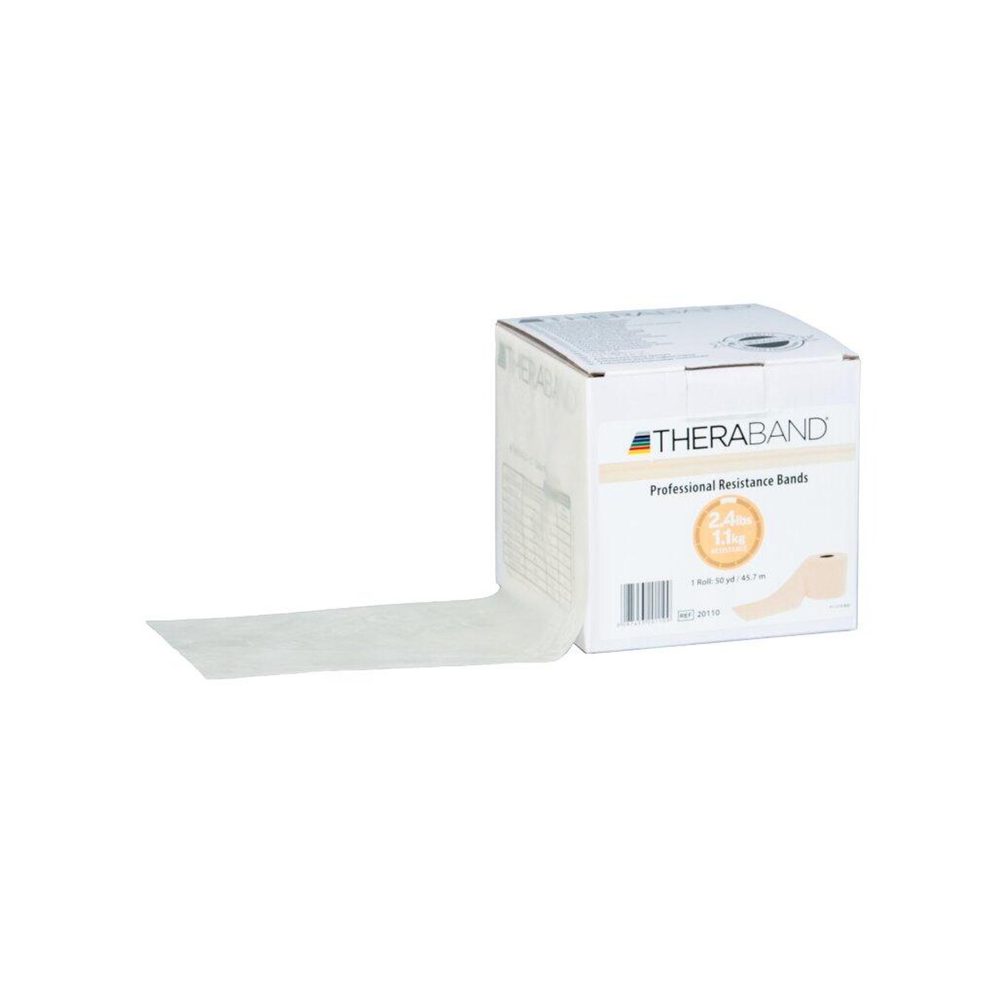 THERABAND Posilovací guma 45,5 m a velmi slabým odporem