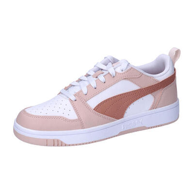 Puma Rebound V6 Lo JR – Zapatillas de baloncesto para niña