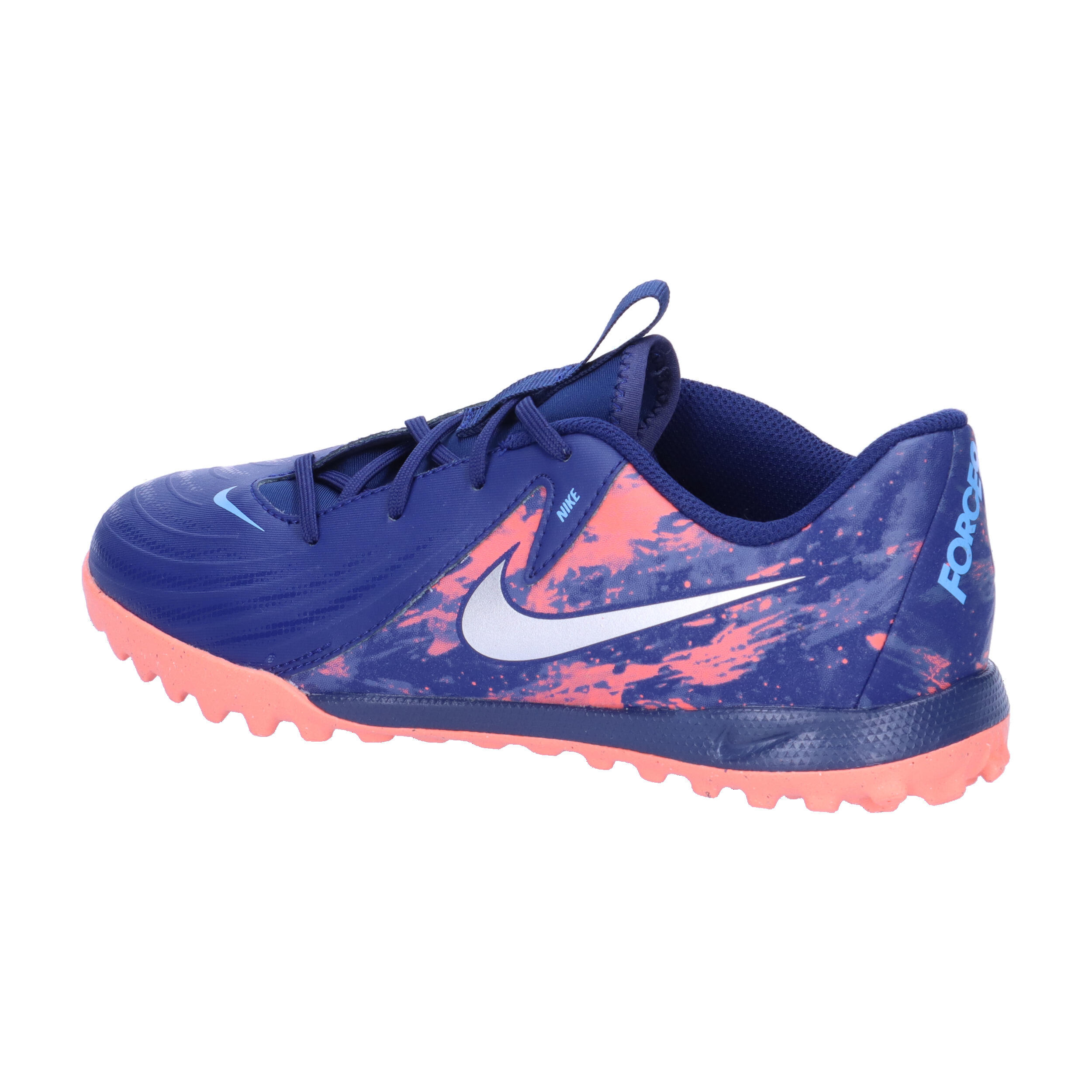 Chaussures football enfant Nike Phantom GX II Academy bleu 3/7