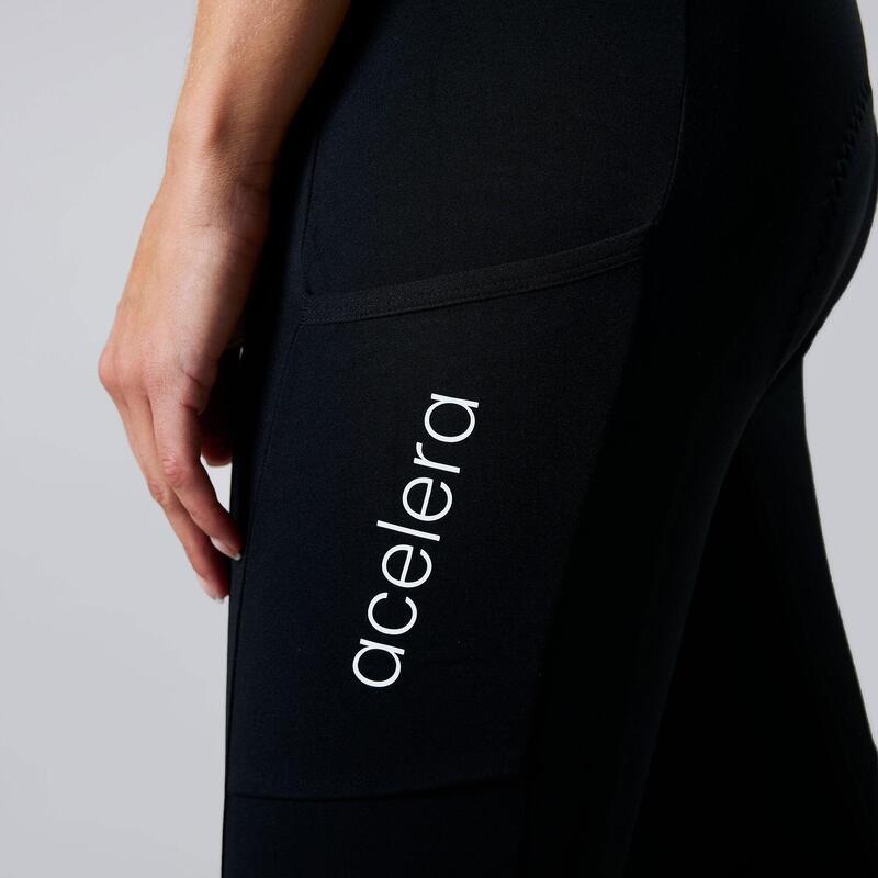 Essential Femei Colanți lungi ciclism Cu inserție Bretele Pantaloni iarnă
