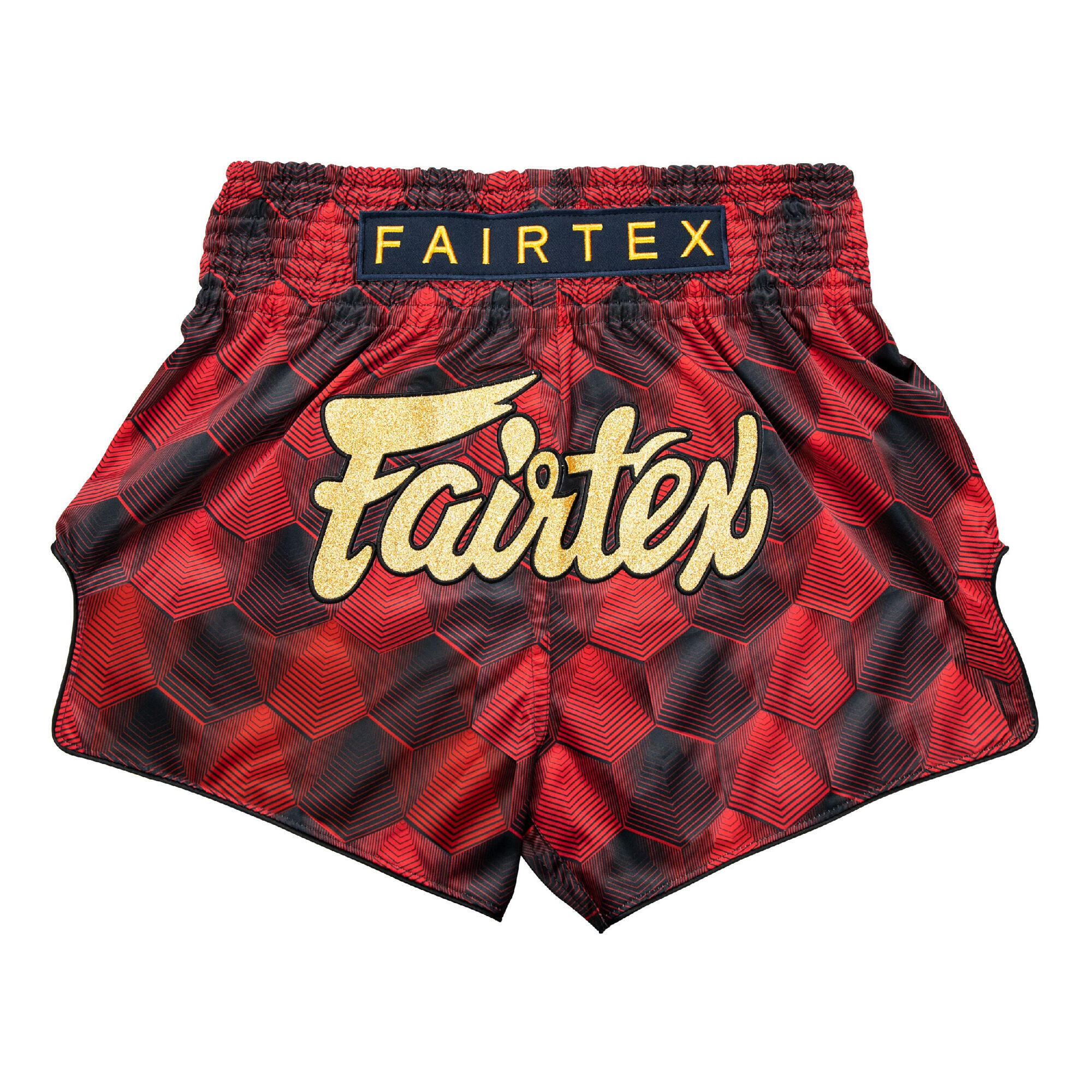 FAIRTEX Fairtex trenky na Thajský box BS1919 - červená/černá Velikosti: XL