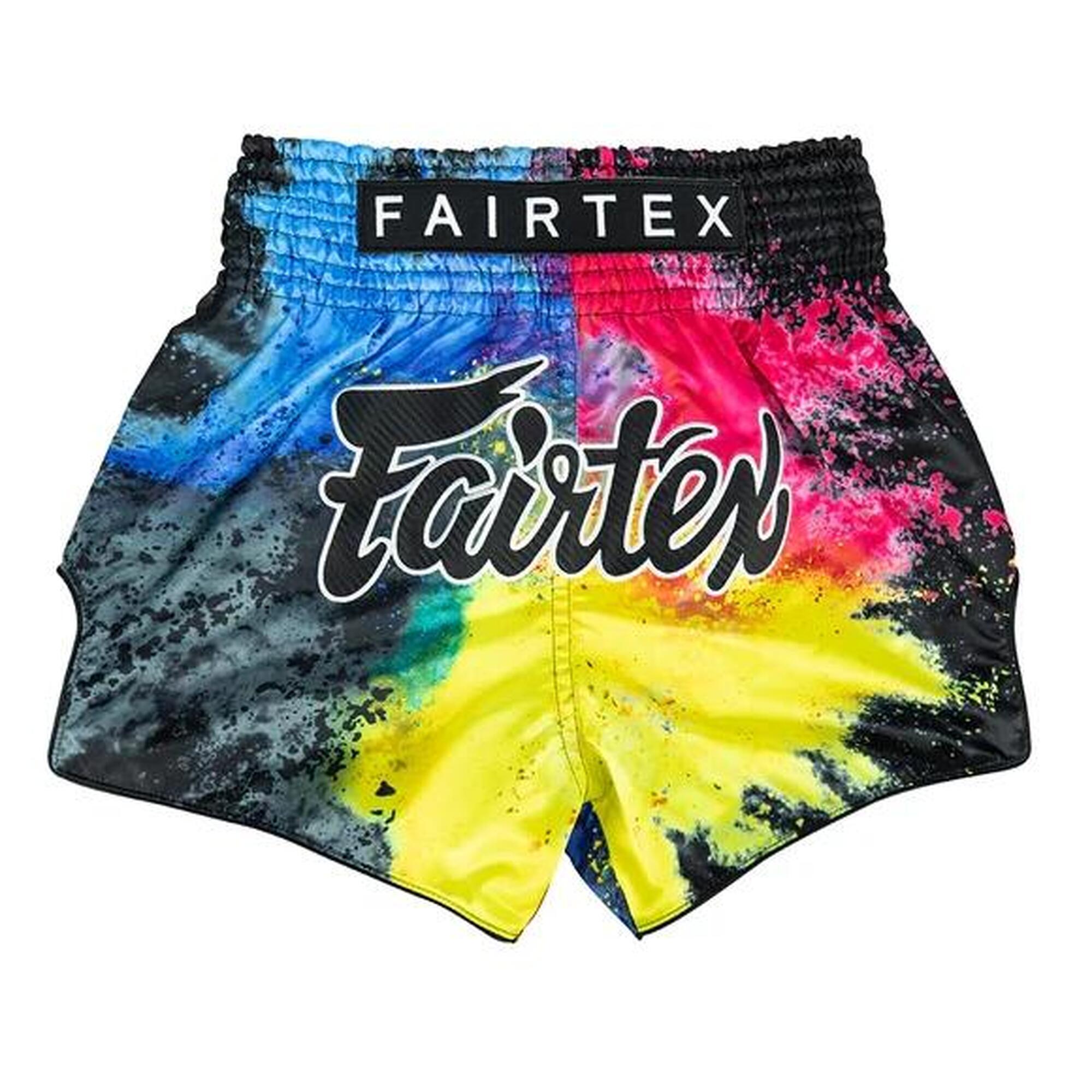 FAIRTEX Fairtex trenky na Thajský box BS1938 Black Acid Jazz Velikosti: XL